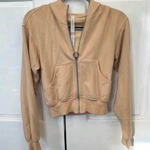 Lululemon align cropped zip up
